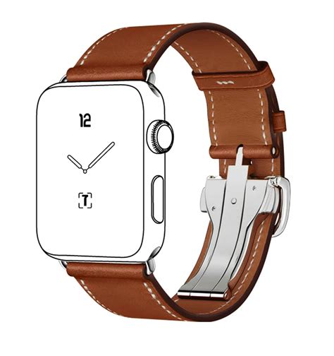 hermes apple watch band leather